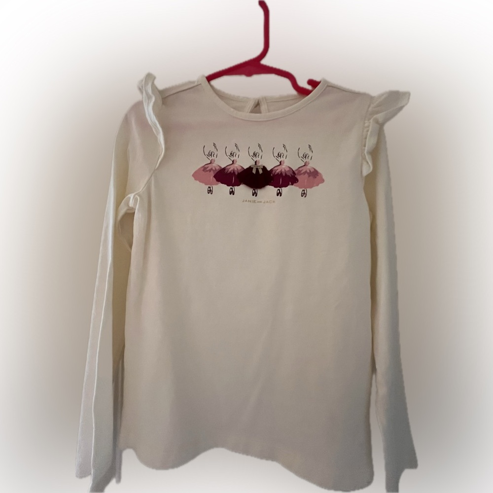 Janie and Jack long sleeve shirt size 7